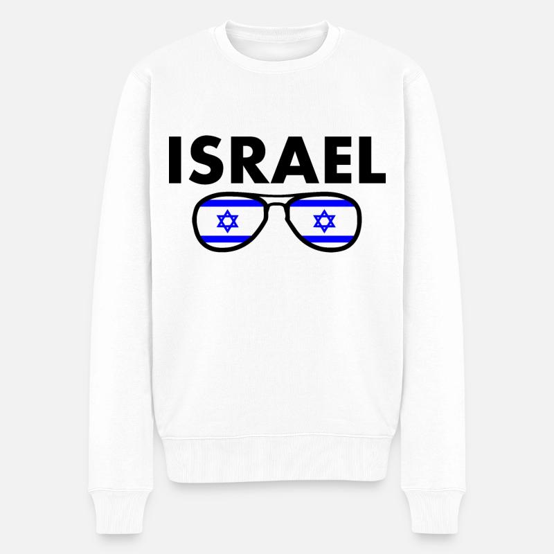 Israel - Pull Premium bio Homme - blanc