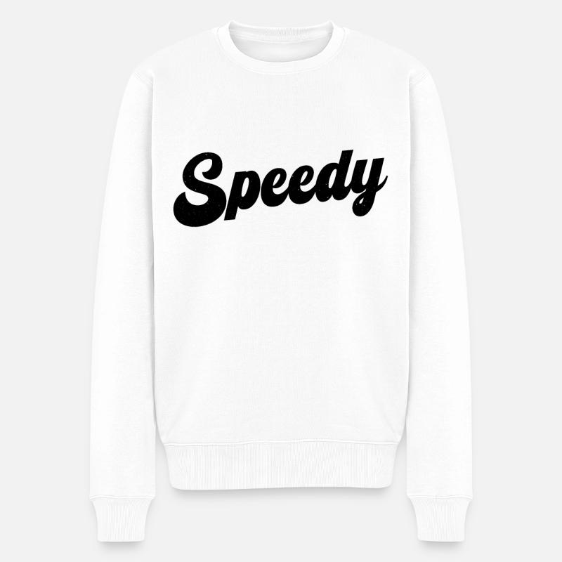 Rapide - Pull Premium bio Homme - blanc