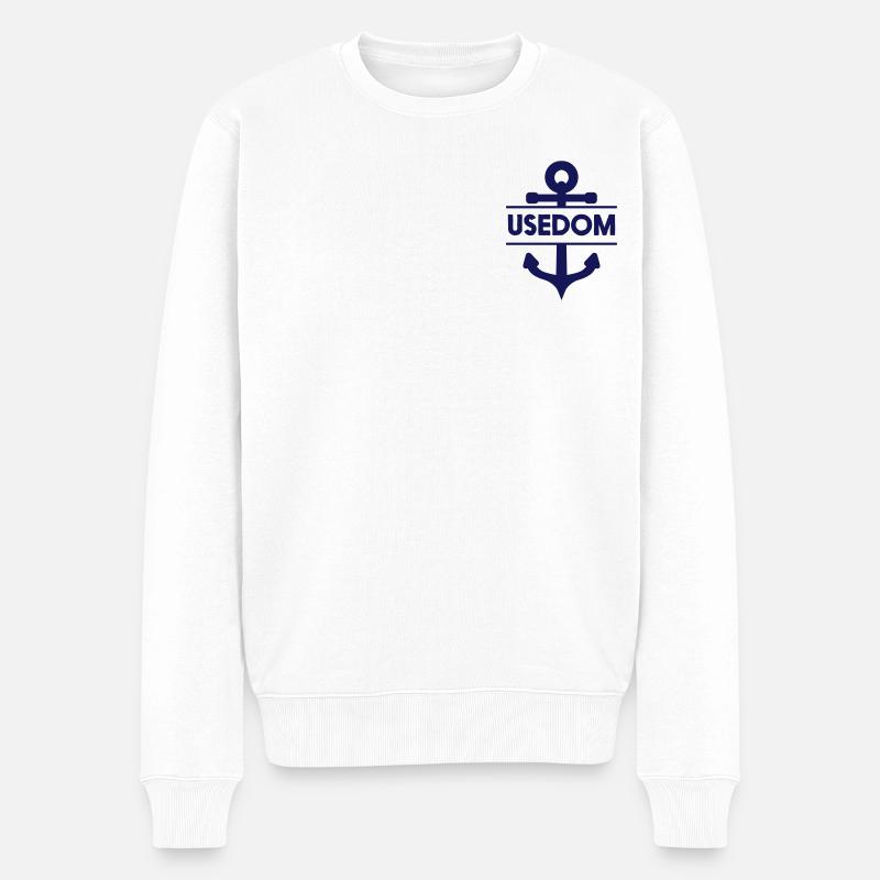Usedom - Pull Premium bio Homme - blanc