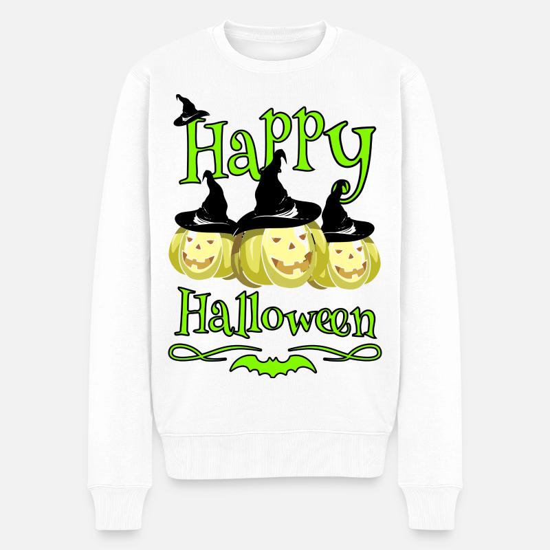 Halloween - Pull Premium bio Homme - blanc