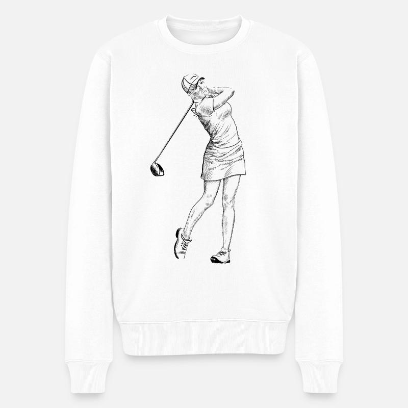 Golfeur - Pull Premium bio Homme - blanc