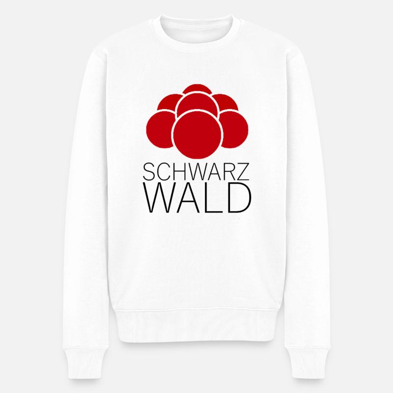 schwarzwaldmädel schwarzwald schwarzwaldmarie - Männer Premium Bio Pullover - Weiß
