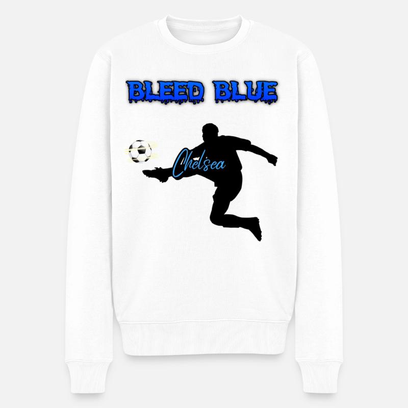 Chelsea Chelsea Chelsea - Männer Premium Bio Pullover - Weiß