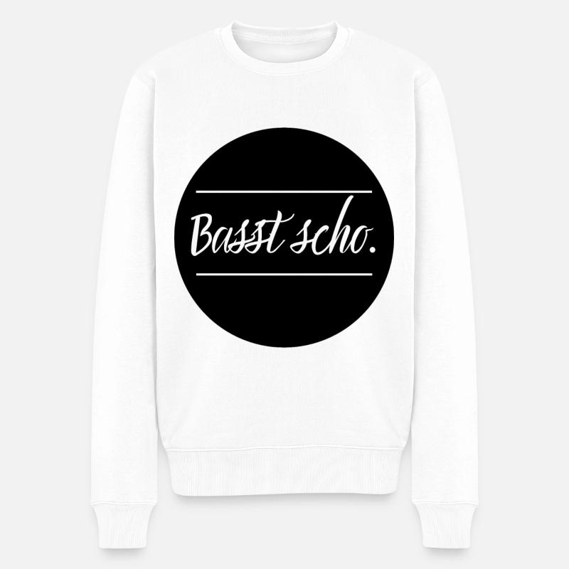C'est bon. noir - Pull Premium bio Homme - blanc