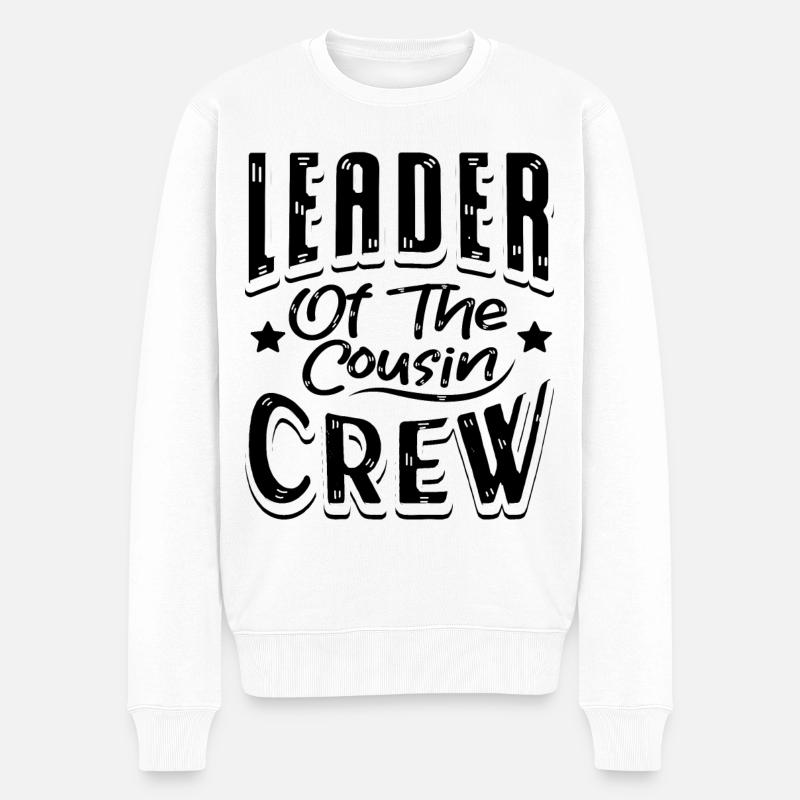 Chef cousin Crew Kusine - Pull Premium bio Homme - blanc