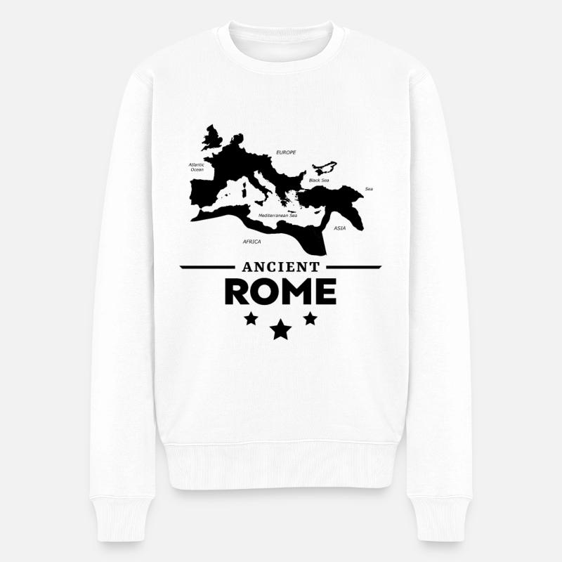 Empire romain - Pull Premium bio Homme - blanc