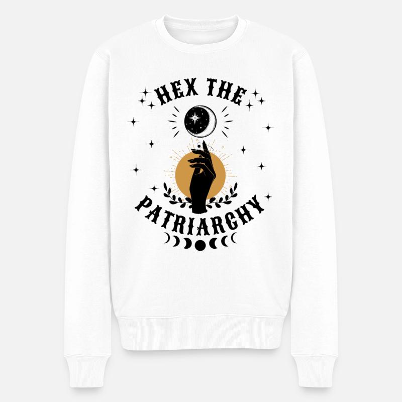 Hex Le Patriarcat - Pull Premium bio Homme - blanc
