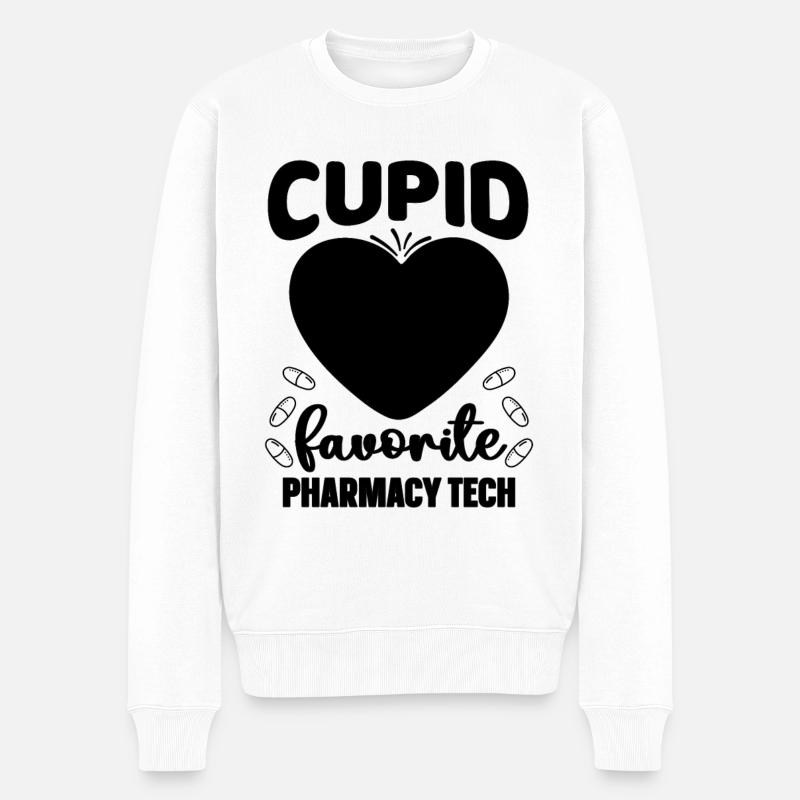 Apothekentechniker Apotheke Techniker Geschenkidee - Männer Premium Bio Pullover - Weiß