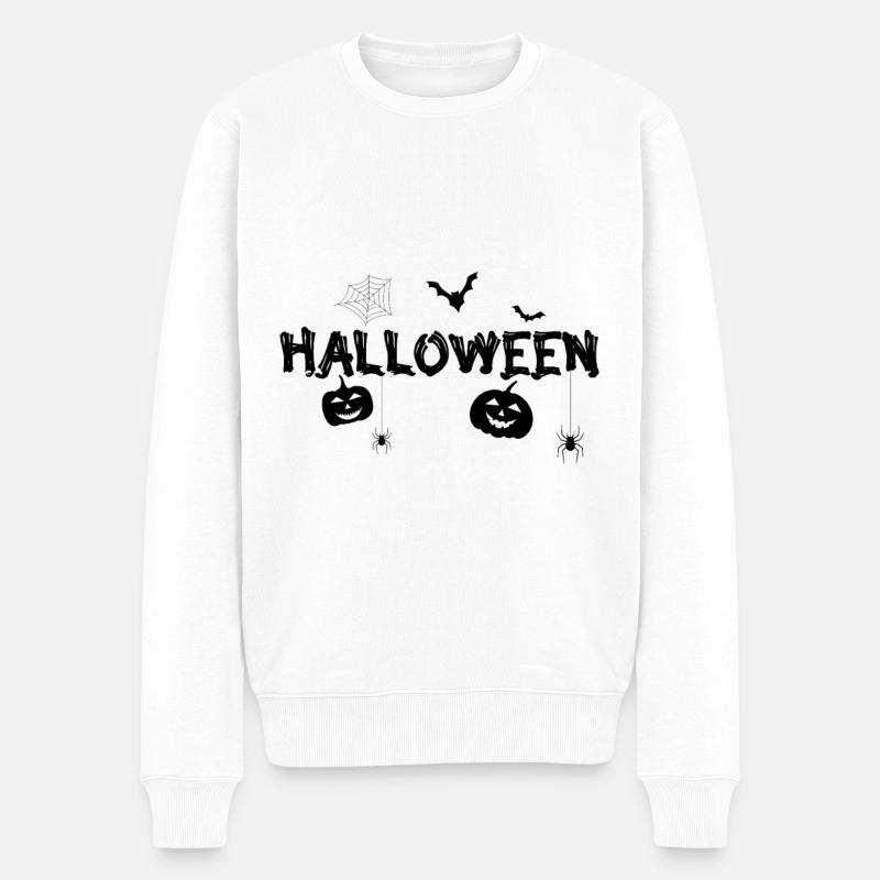 halloween - Pull Premium bio Homme - blanc