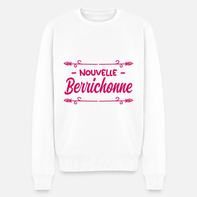 Nouvelle Berrichonne. - Pull Premium bio Homme - blanc