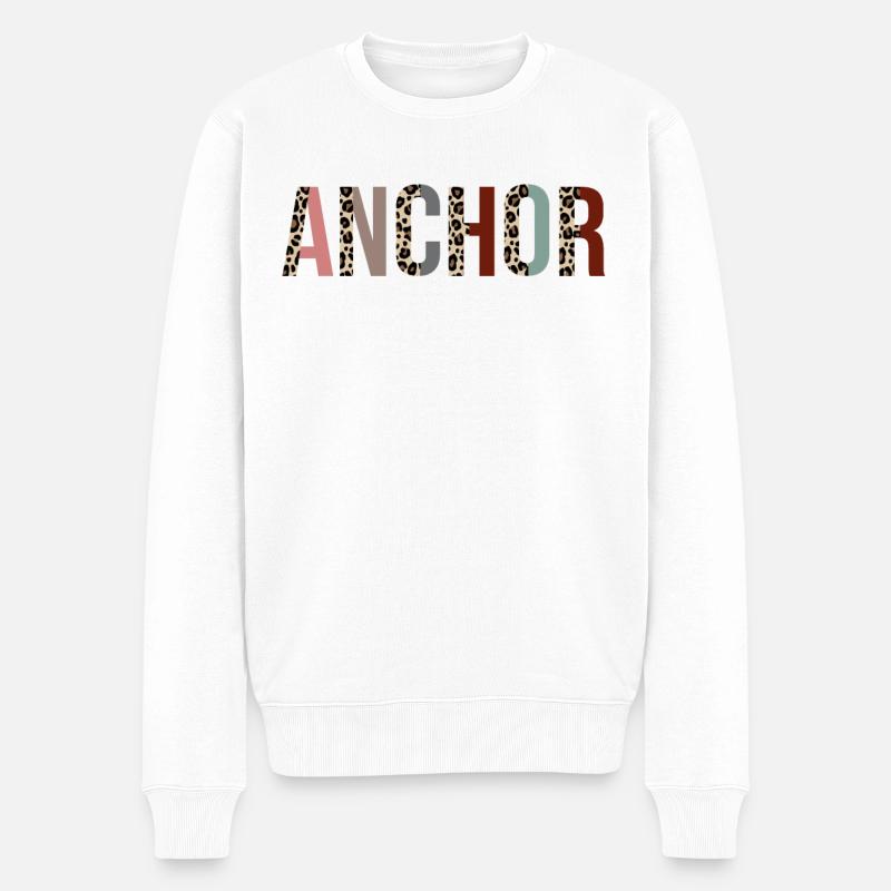 Ancre - Pull Premium bio Homme - blanc