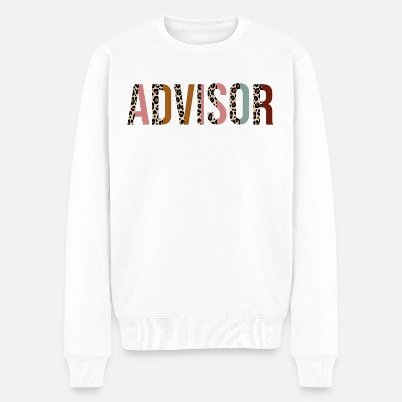 Conseiller - Pull Premium bio Homme - blanc