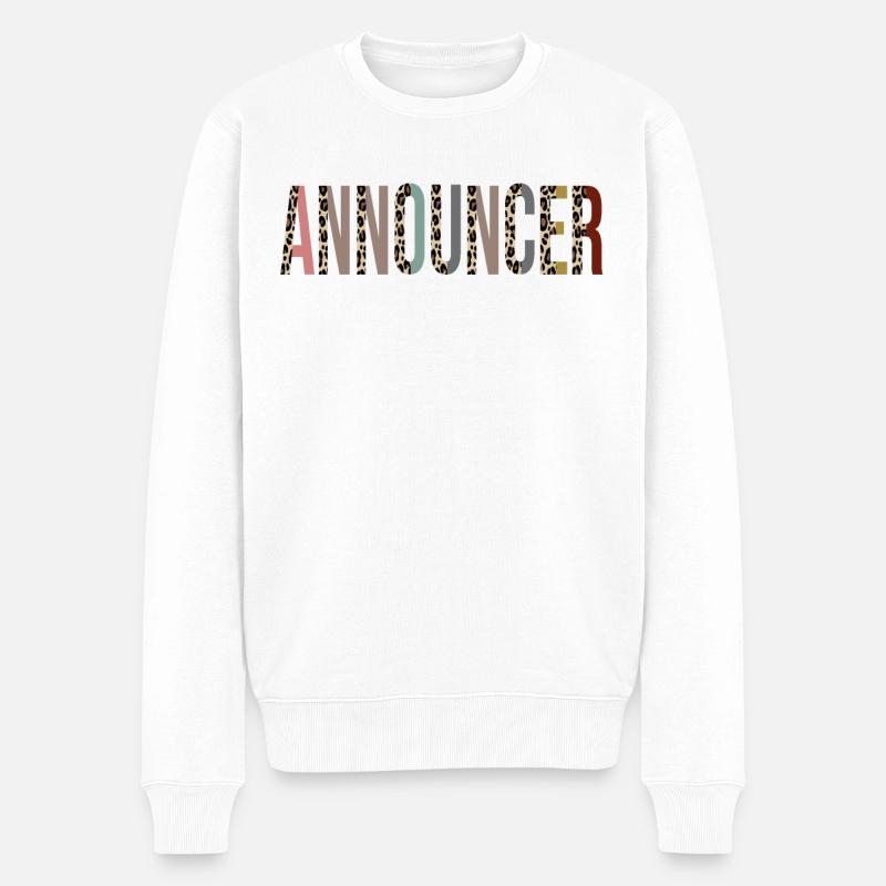Speaker - Pull Premium bio Homme - blanc