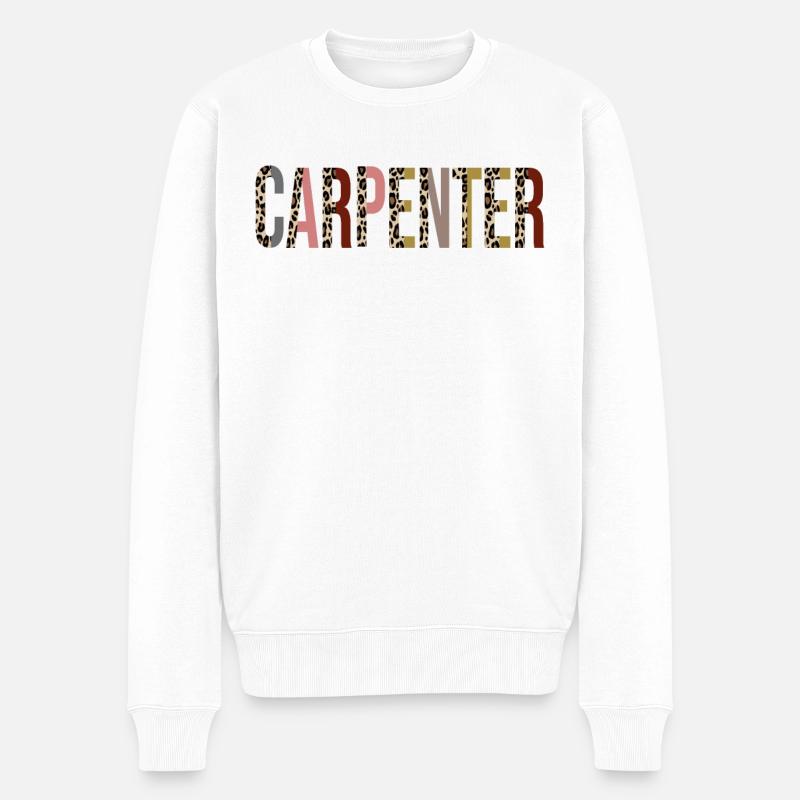 Charpentier - Pull Premium bio Homme - blanc