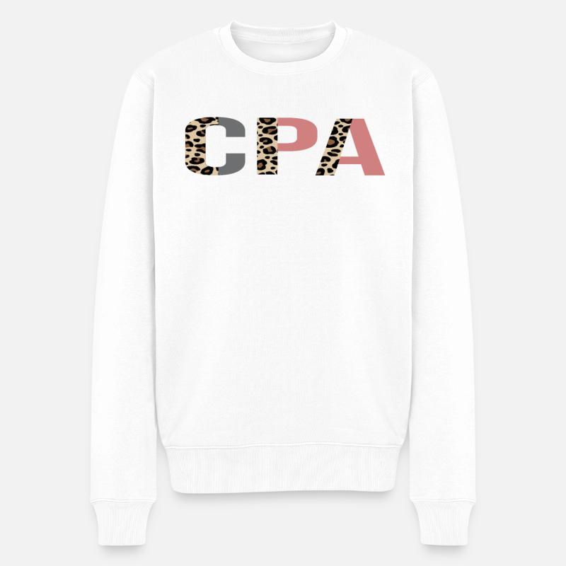 CPA - Pull Premium bio Homme - blanc