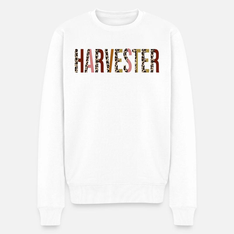 Moissonneur - Pull Premium bio Homme - blanc