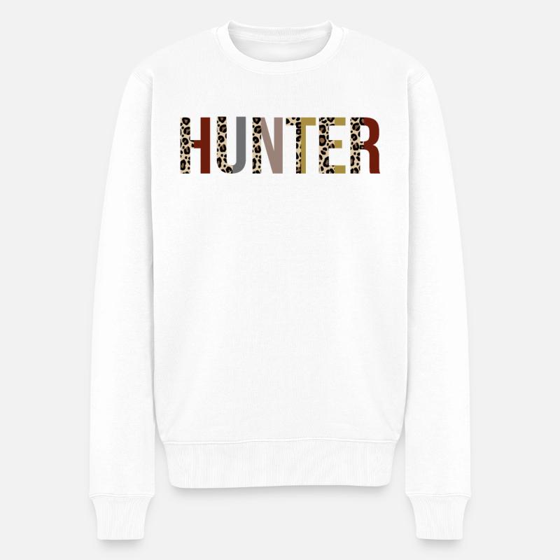 Chasseur - Pull Premium bio Homme - blanc