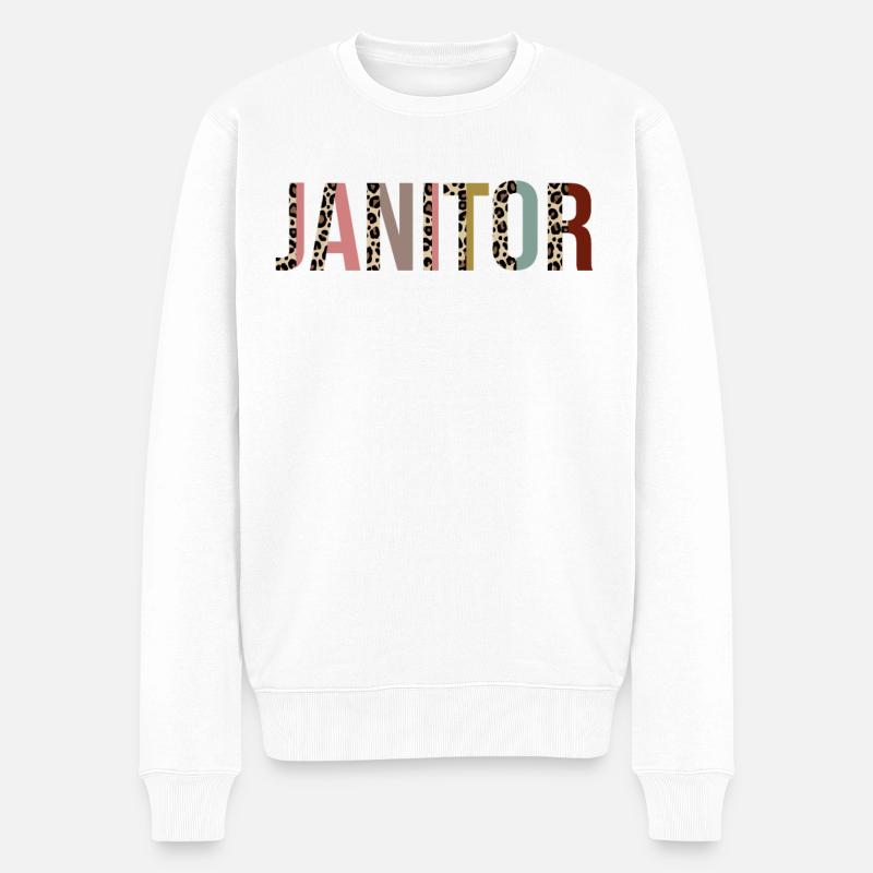 Concierge - Pull Premium bio Homme - blanc