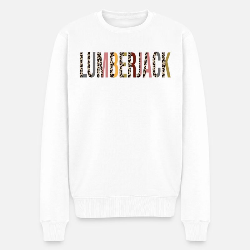 Bûcheron - Pull Premium bio Homme - blanc