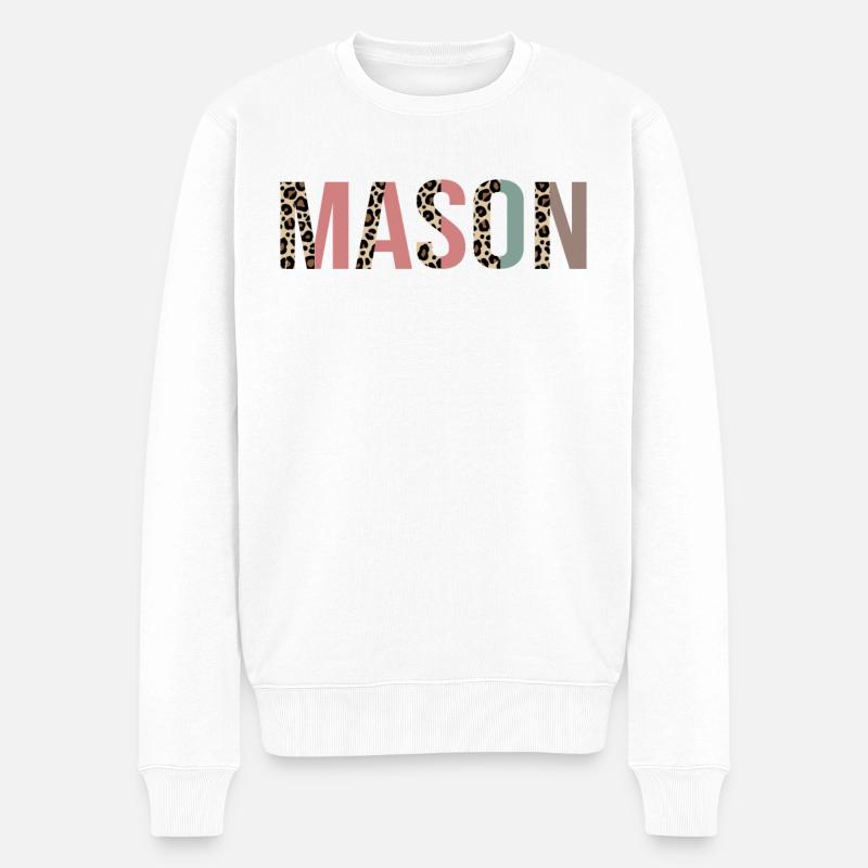 Maçon - Pull Premium bio Homme - blanc
