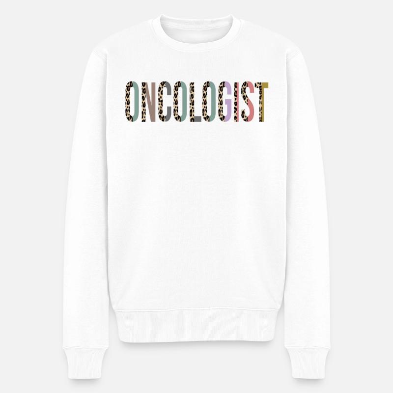 Onkologe - Männer Premium Bio Pullover - Weiß