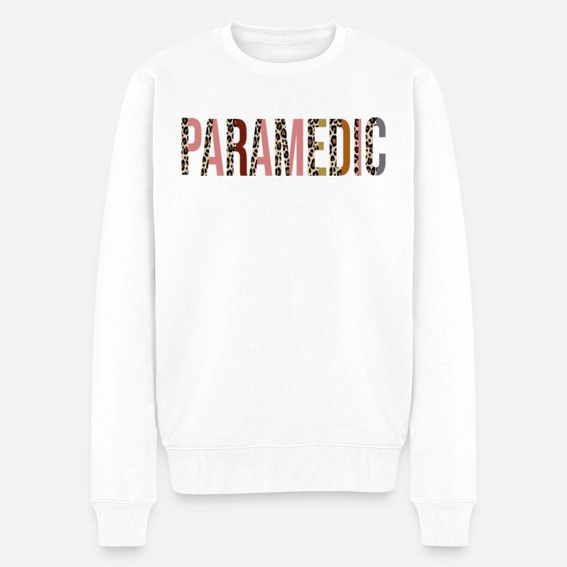 Ambulancier - Pull Premium bio Homme - blanc