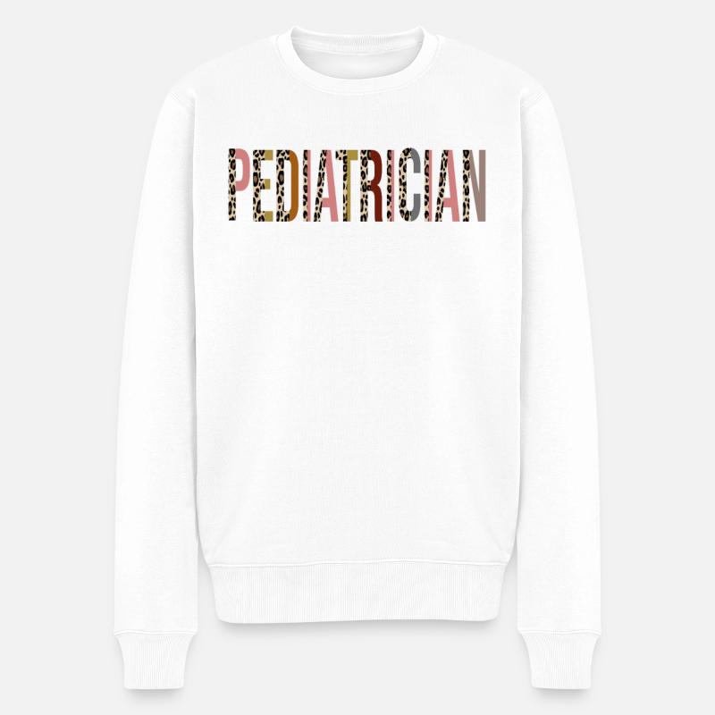 Pédiatre - Pull Premium bio Homme - blanc