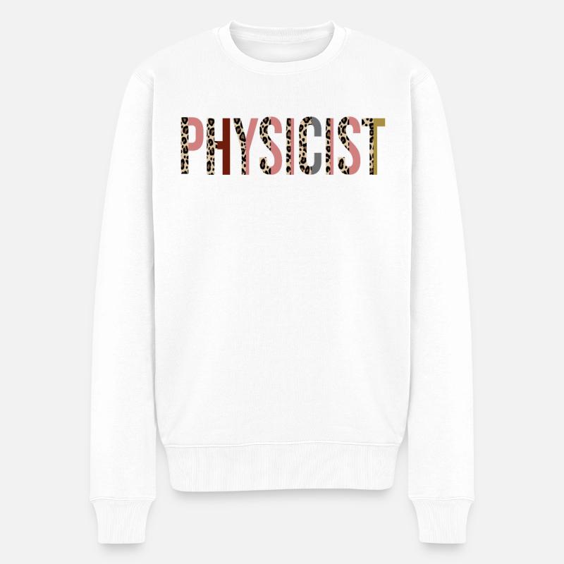 Physicien - Pull Premium bio Homme - blanc