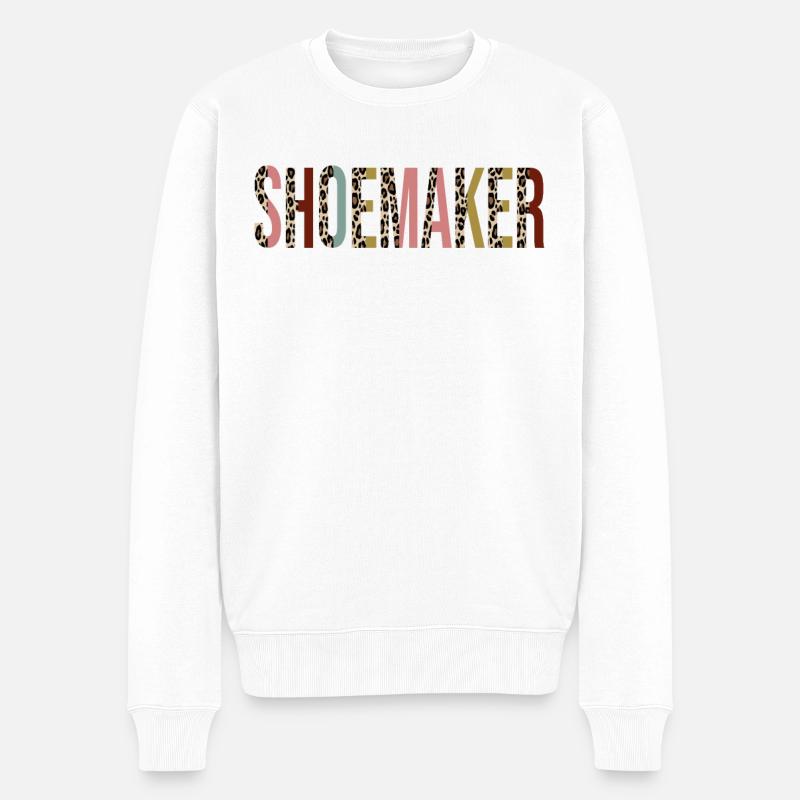 Schuster - Männer Premium Bio Pullover - Weiß