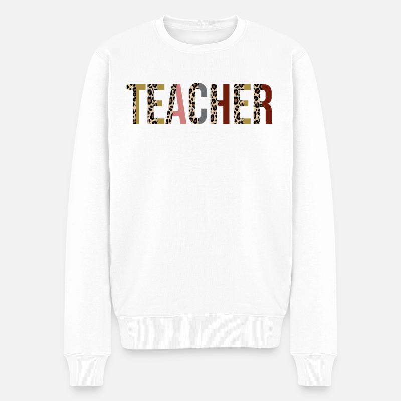 Enseignant - Pull Premium bio Homme - blanc