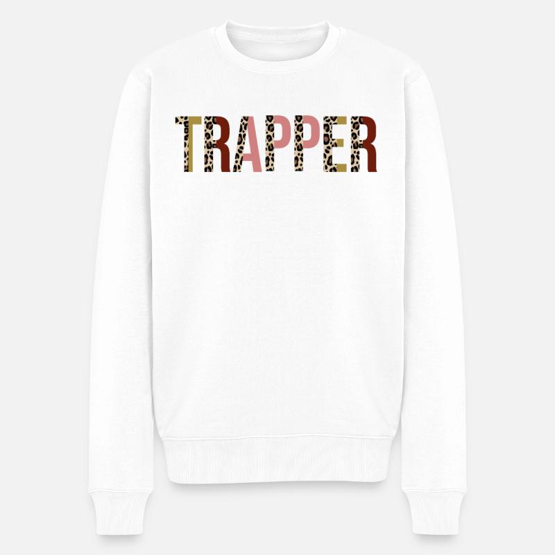 Trappeur - Pull Premium bio Homme - blanc