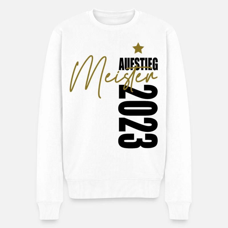 Meister 2023 Aufstiegstrikot Aufstieg 23 - Männer Premium Bio Pullover - Weiß
