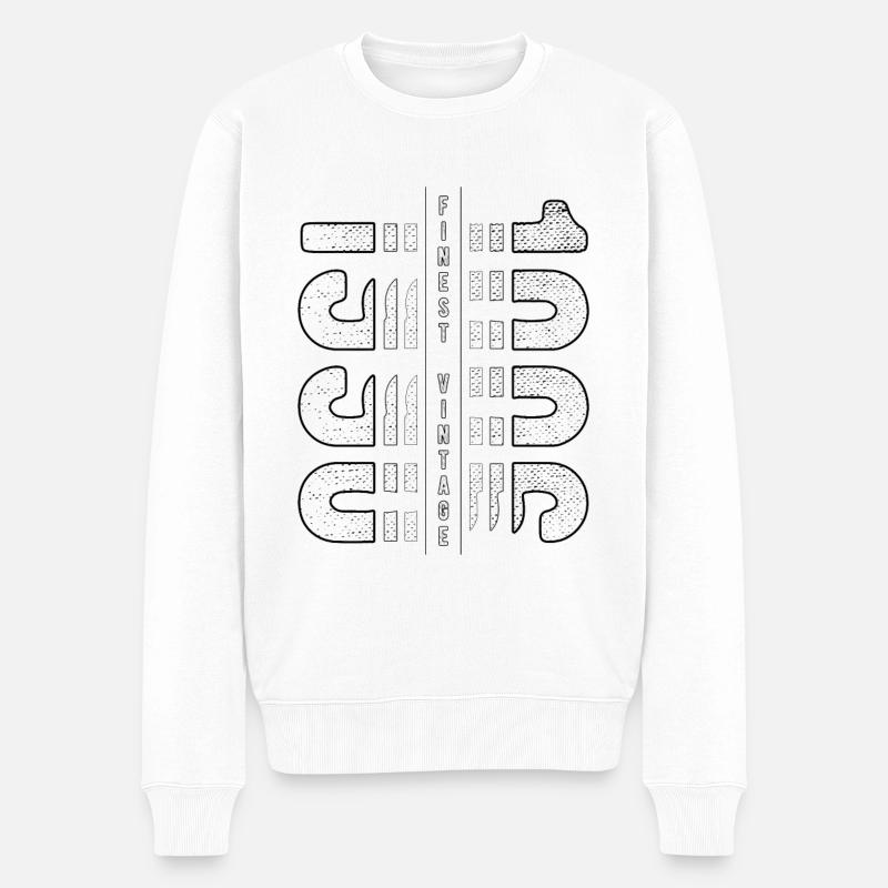 Finest Millésime 1996 Année de naissance 1996 Anniversaire - Pull Premium bio Homme - blanc