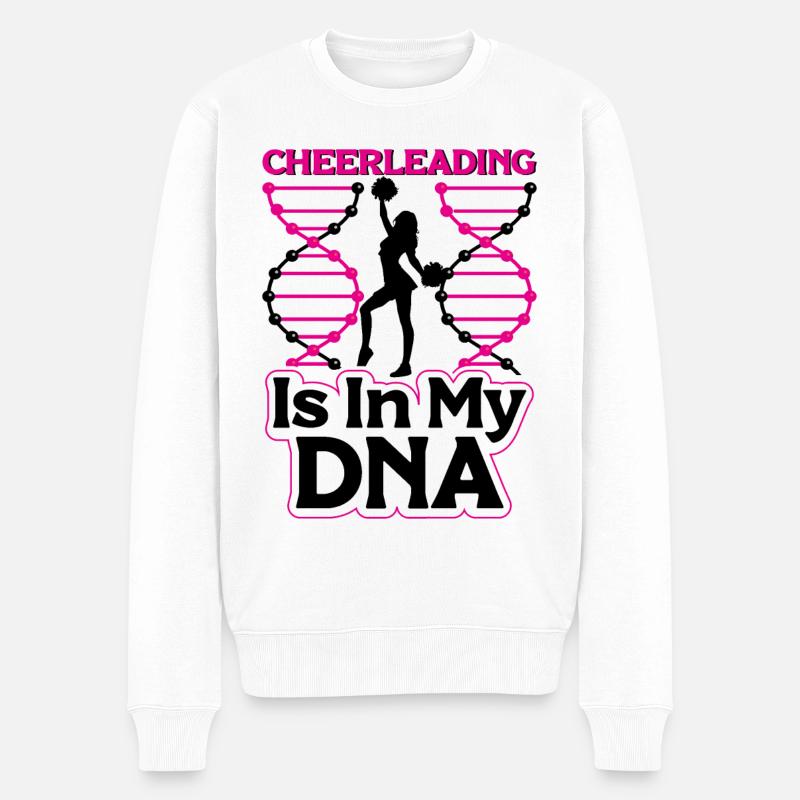 Cheerleading Team Cheerleader Entraîneur - Pull Premium bio Homme - blanc