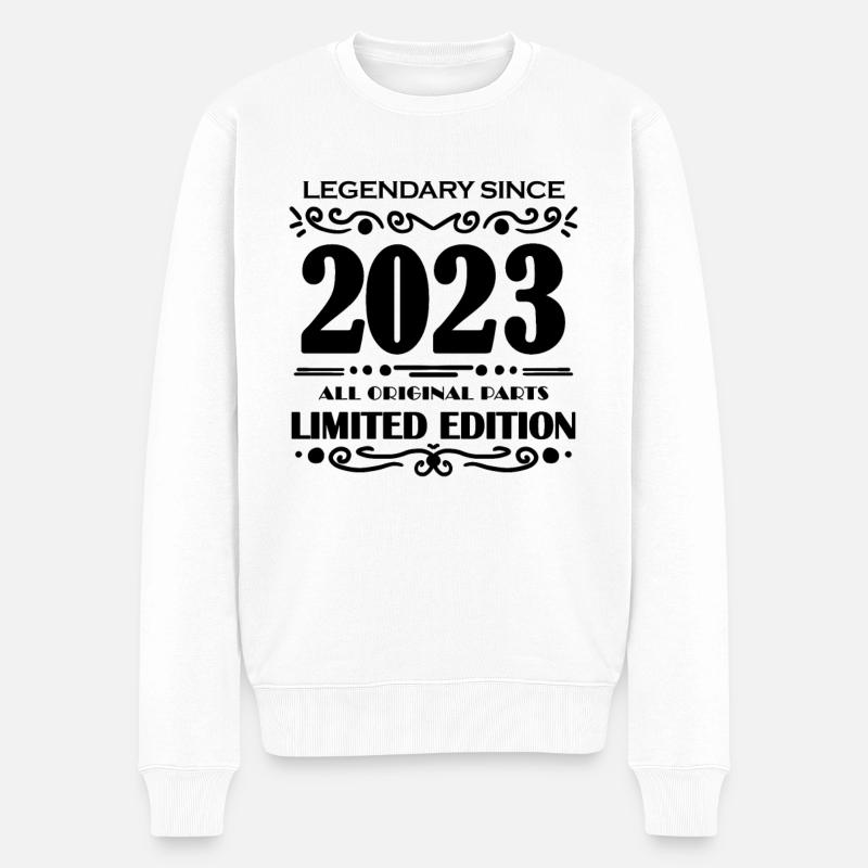 2023 - Volume 2023 - Pull Premium bio Homme - blanc