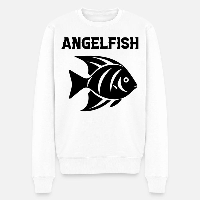 Skalar - Männer Premium Bio Pullover - Weiß