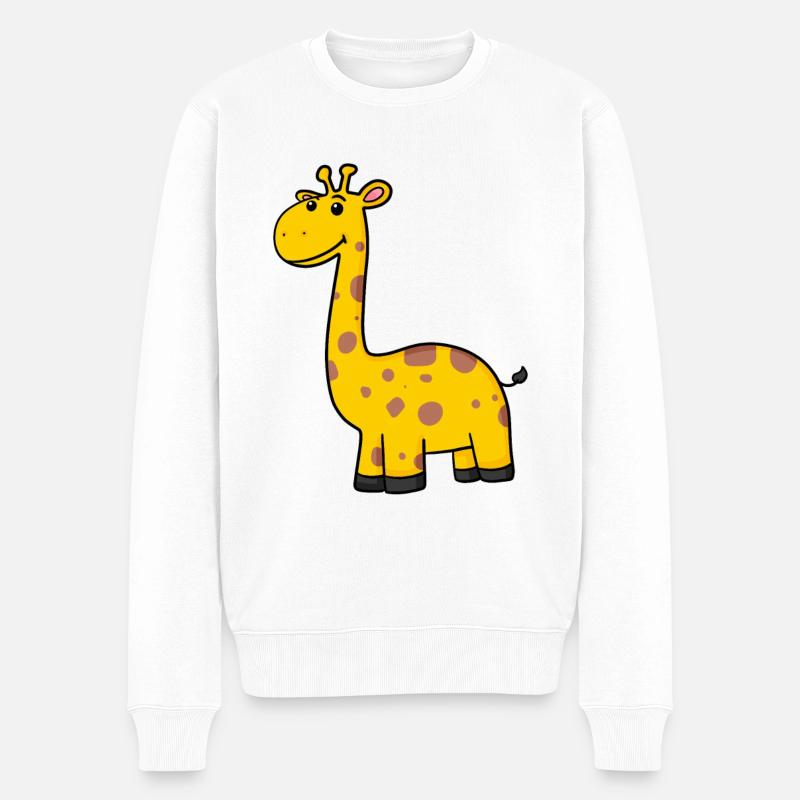 Girafe - Pull Premium bio Homme - blanc
