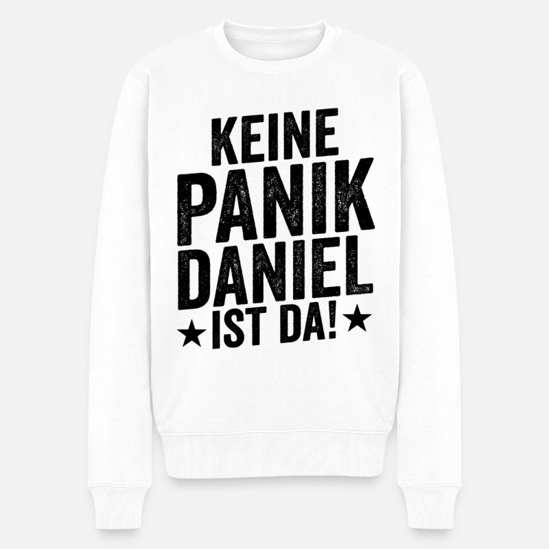 Prénom Daniel - Pull Premium bio Homme - blanc