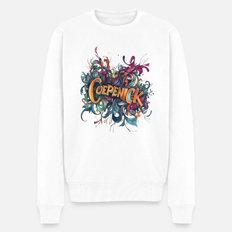 Berlin Köpenick Souvenir Cöpenick Graffiti - Pull Premium bio Homme - blanc