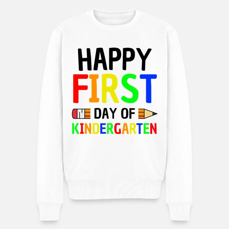 Premier jour de la maternelle - Pull Premium bio Homme - blanc
