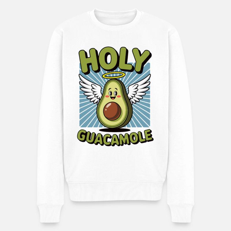 Guacamole sacré - Pull Premium bio Homme - blanc