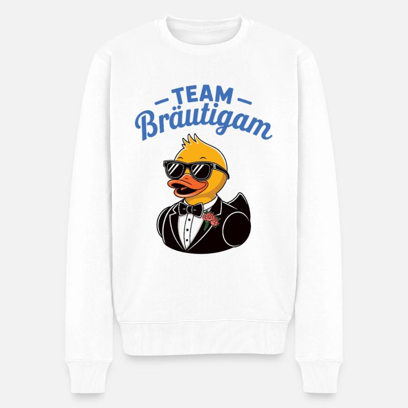 team Braeutigam - Männer Premium Bio Pullover - Weiß