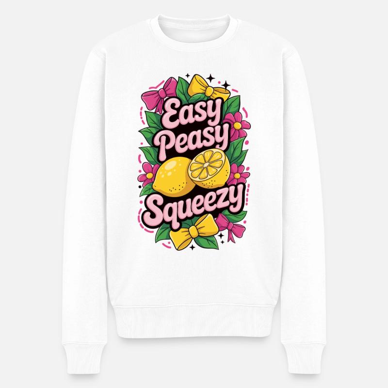 Easy Peasy Chemise Lemon Squeezy - Pull Premium bio Homme - blanc