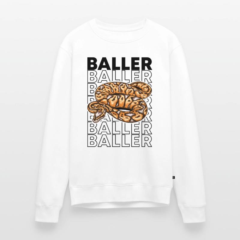 Ball Python 80's Style Baller Royal Python Snake Pull Premium bio Homme