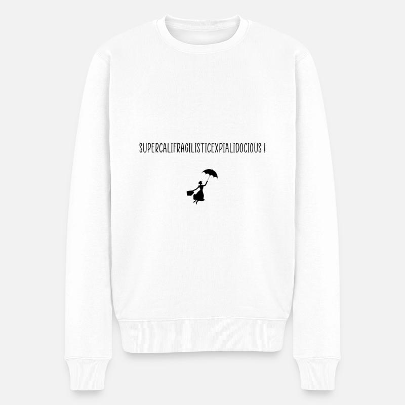 Produkt Mary Poppins - Männer Premium Bio Pullover - Weiß