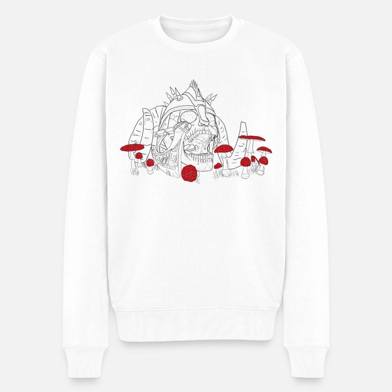 cri silencieux du Viking - Pull Premium bio Homme - blanc