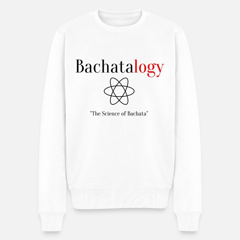 Bachatalogy - The Science of Bachata - Männer Premium Bio Pullover - Weiß