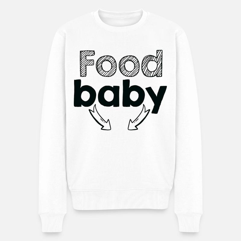 Bébé alimentaire - Pull Premium bio Homme - blanc