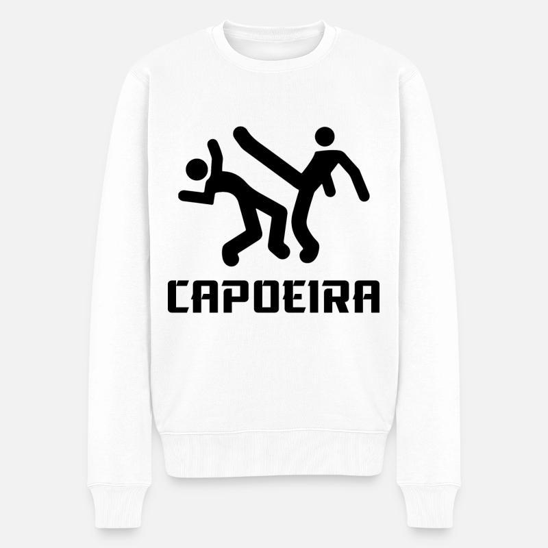 Capoeira - Pull Premium bio Homme - blanc
