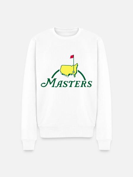 Masters - Men's Premium Organic Jumper - white